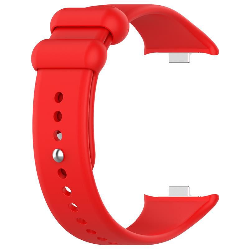 Obrazek Pasek Silikonowy Mi Band 8 Pro / 9 Pro (7), RED / CZERWONY