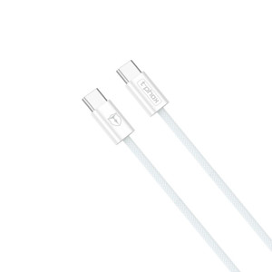 Obrazek KABEL T-PHOX CC15 SERIES USB-C/USB-C 60W 3A WHITE