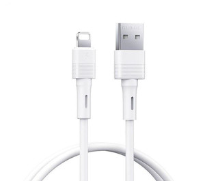 Obrazek KABEL REMAX LEYA SERIES RC-C093 2.4A USB/LIGHTNING 1M WHITE