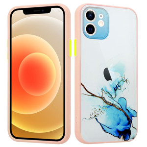 Obrazek MX AQUARELLE IPHONE XR NIEBIESKO-BIAŁY / NAVY-WHITE