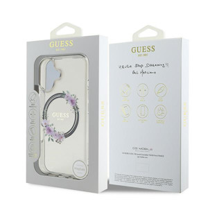 Obrazek GUESS IPHONE 16 FLOWERS WREATH

GUHMP16SHFWFCK CZARNY MAGSAFE