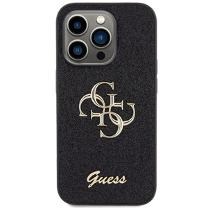 Obrazek GUESS IPHONE 15 PRO MAX GLITTER SCRIPT GUHCP15XHG4SGK CZARNY/BLACK