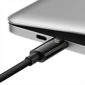 Obrazek KABEL BASEUS TUNGSTEN 240W USB-C/USB-C 1M BLACK