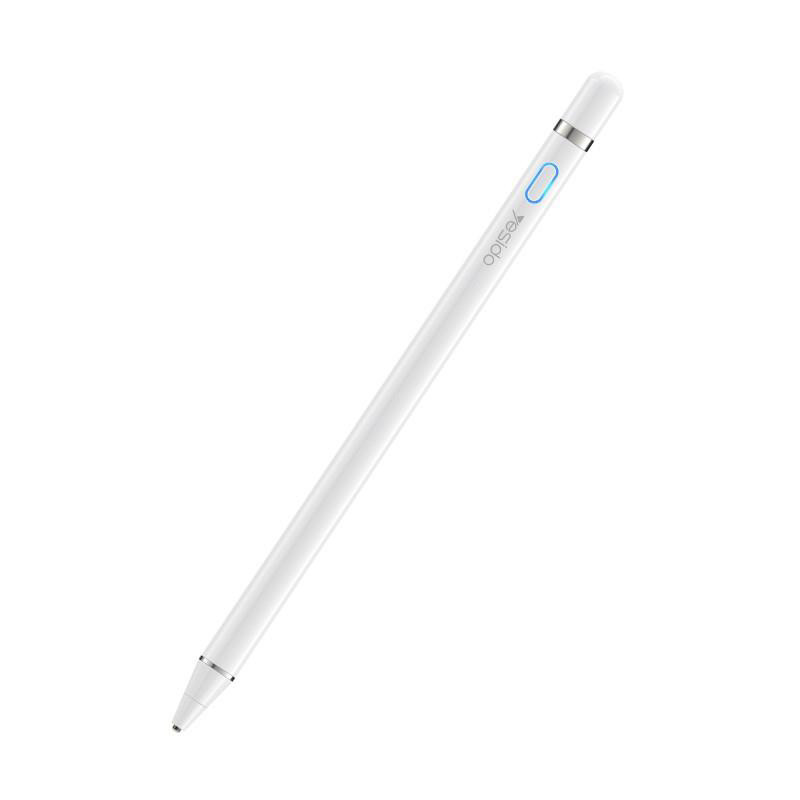 Obrazek Yesido Aktywny Rysik (Stylus Pen) ST05 140mAh, WHITE / BIAŁY