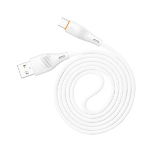 Obrazek KABEL T-PHOX X-LITE TYPE-C WHITE 1M 3A