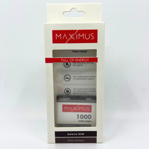 Obrazek Bateria MAXXIMUS NOKIA 7390 1000mAh BP-5M