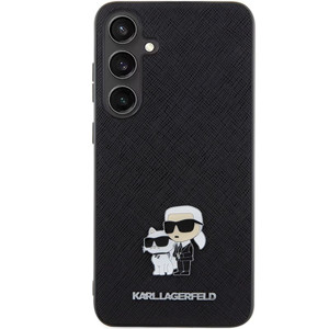 Obrazek KARL LAGERFELD Samsung S24 SAFFIANO KC PIN KLHCS24SPSAKCMPK BLACK