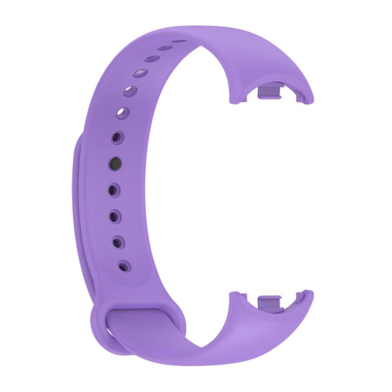 Obrazek Pasek Silikonowy Mi Band 8 / M8 (4), PURPLE / FIOLETOWY