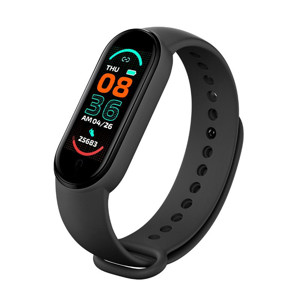 Obrazek Smart Band M6 BLACK / CZARNY, MAGNETYCZNE