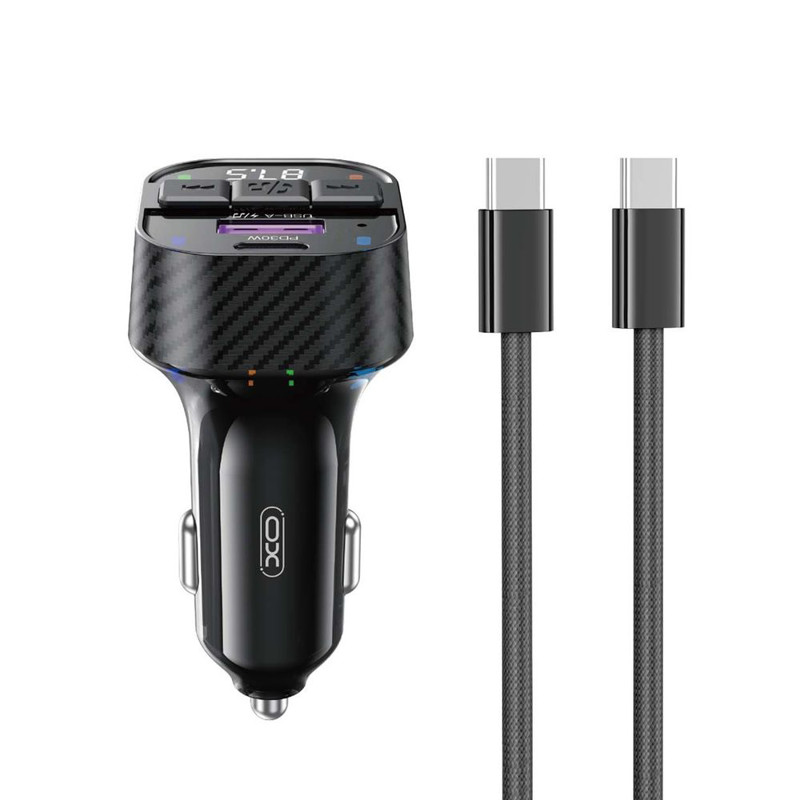 Obrazek XO transmiter BCC17 FM ład. sam. 30W

Bluetooth czarny + kabel USB-C/USB-C