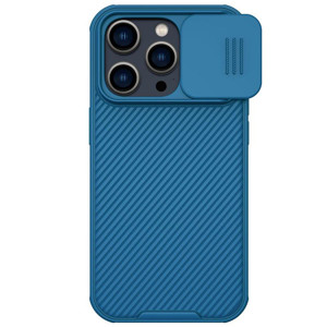 Obrazek NILLKIN CAMSHIELD PRO IPHONE 14 PRO BLUE / NIEBIESKI