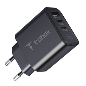 Obrazek ŁAD SIEC T-PHOX FLEXI 40W 2xUSB-C/USB

BLACK