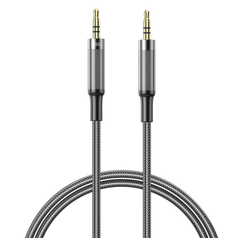 Obrazek XO kabel audio NB-R279C jack-jack 3,5mm 1m czarny