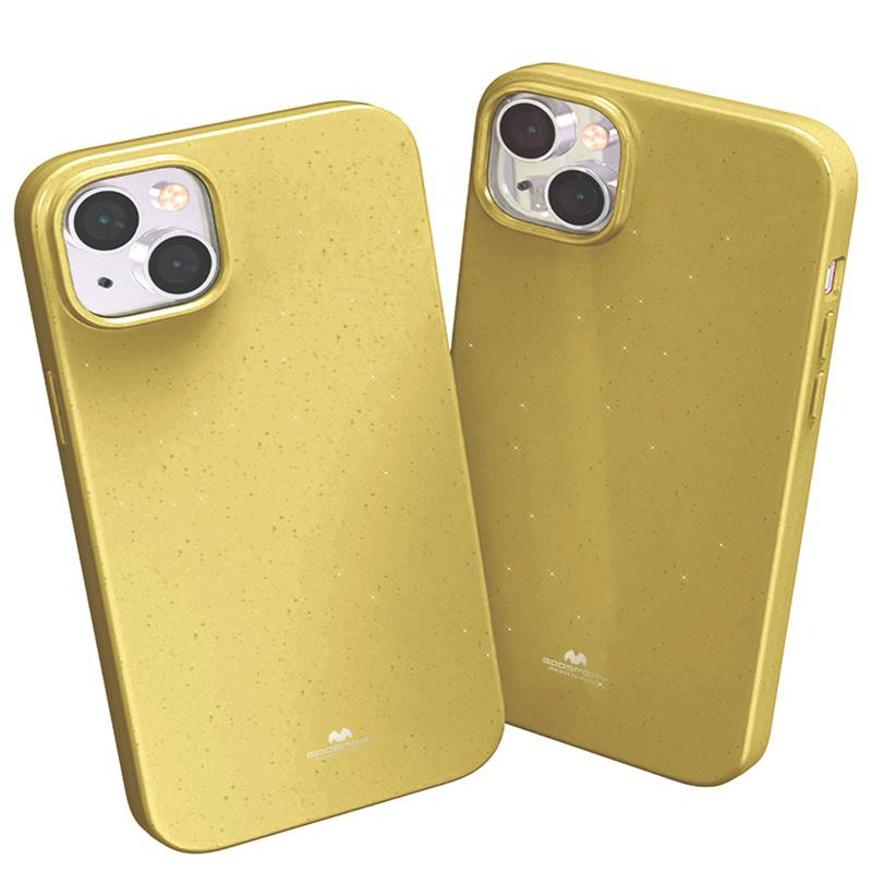 Obrazek MERCURY JELLY CASE IPHONE 15 PLUS (6.7), GOLD / ZŁOTY