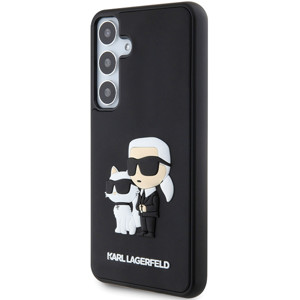 Obrazek KARL LAGERFELD Samsung S24+ RUBBER KC NFT KLHCS24M3DRKCNK BLACK