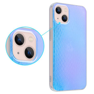 Obrazek MX HOLO SNAKE IPHONE 11 PRO BLUE / NIEBIESKI