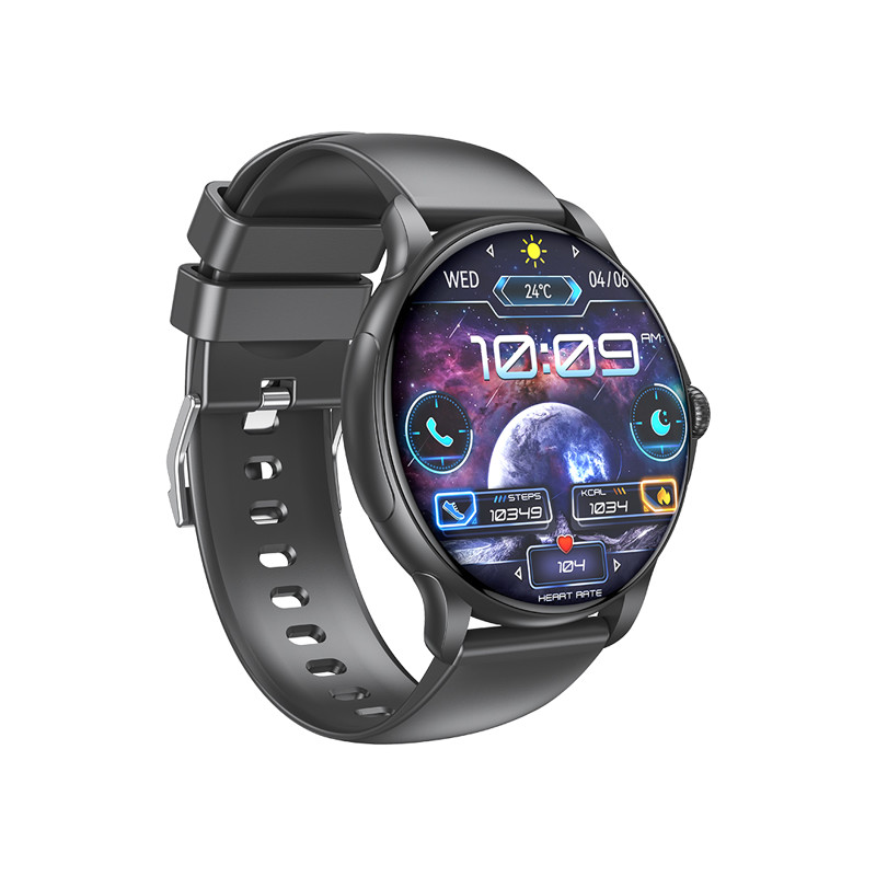 Obrazek XO SMARTWATCH ZEGAREK J11 AMOLED czarny
