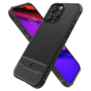 Obrazek SPIGEN RUGGED ARMOR MAGFIT IPHONE 15 PRO MAX MATTE BLACK