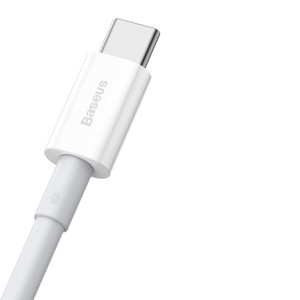 Obrazek KABEL BASEUS SUPERIOR SERIES USB/USB-C 66W 2M WHITE