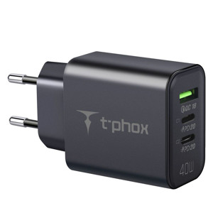 Obrazek ŁAD SIEC T-PHOX FLEXI 40W 2xUSB-C/USB

BLACK