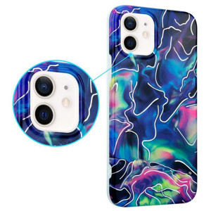 Obrazek MX MARBLE IPHONE 13 PRO MAX NAVY / GRANATOWY