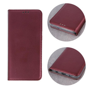 Obrazek Etui Smart Magnetic do Xiaomi Redmi Note 13 Pro 5G (global) burgundowy