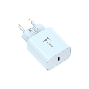 Obrazek Ładowarka sieciowa T-PHOX MODERATE SERIES T-PP11 20W + KABEL USB-C/USB-C 60W BLUE