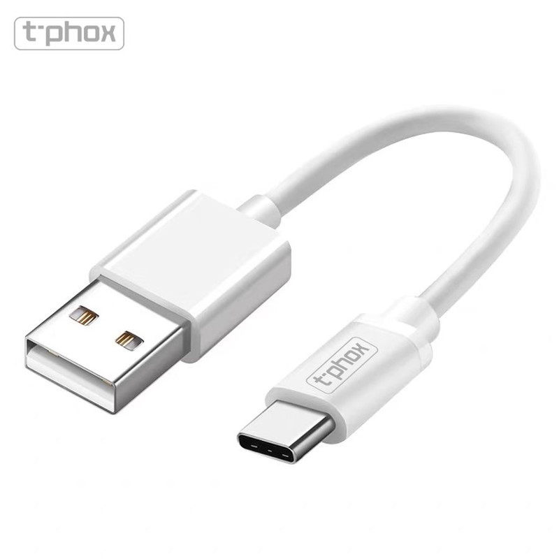 Obrazek KABEL T-PHOX EXCEED USB-C WHITE 0.5M