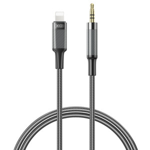 Obrazek XO kabel audio NB-R279A Lightning-jack 3,5mm 1m czarny