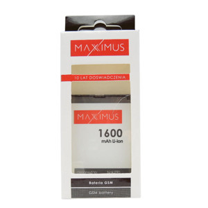 Obrazek Bateria MAXXIMUS NOKIA E90 1600mAh Li-ion BP-4L