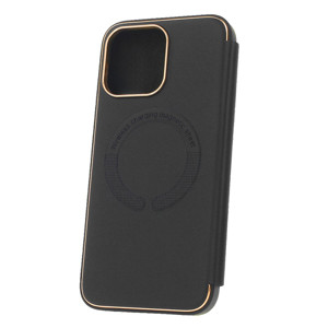 Obrazek Etui Smart Gold Frame Mag do iPhone 13 Pro Max 6,7 czarny