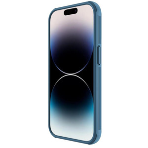 Obrazek NILLKIN CAMSHIELD PRO IPHONE 14 PRO BLUE / NIEBIESKI