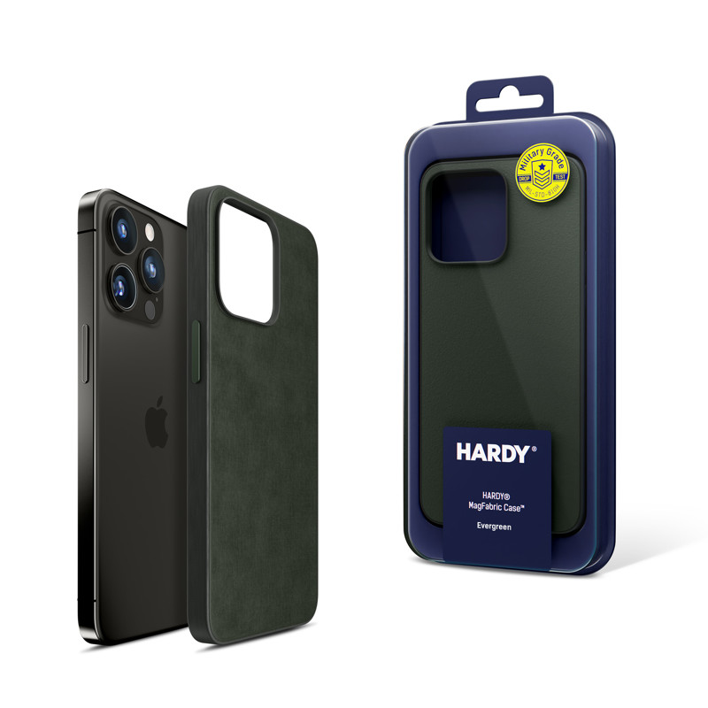 Obrazek 3MK HARDY MAGFABRIC IPHONE 15 PRO MAX EVERGREEN