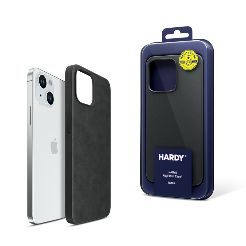 Obrazek 3MK HARDY MAGFABRIC IPHONE 15 BLACK