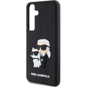 Obrazek KARL LAGERFELD Samsung S24+ RUBBER KC NFT KLHCS24M3DRKCNK BLACK