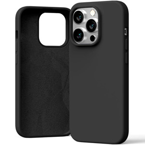 Obrazek MERCURY SILICONE CASE IPHONE 15 PRO (6.1), BLACK / CZARNY