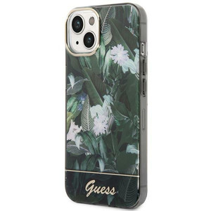 Obrazek GUESS IPHONE 14 PLUS JUNGLE COLLECTION GUHCP14MHGJGHA ZIELONY/GREEN