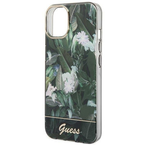 Obrazek GUESS IPHONE 14 PLUS JUNGLE COLLECTION GUHCP14MHGJGHA ZIELONY/GREEN