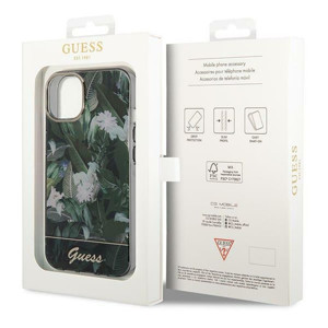 Obrazek GUESS IPHONE 14 PLUS JUNGLE COLLECTION GUHCP14MHGJGHA ZIELONY/GREEN