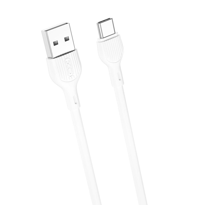 Obrazek XO KABEL NB200 USB-USB-C 2m 2,1A BIAŁY