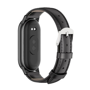 Obrazek TECH-PROTECT OPASKA SMART BAND XIAOMI 8/ 8 NFC LEATHERFIT BLACK