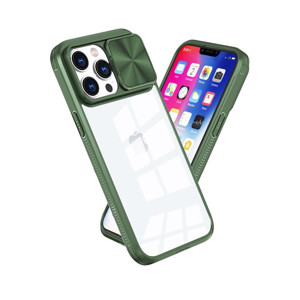 Obrazek MX CAMSLIDER IPHONE 12 / 12 PRO (6.1) GREEN / ZIELONY