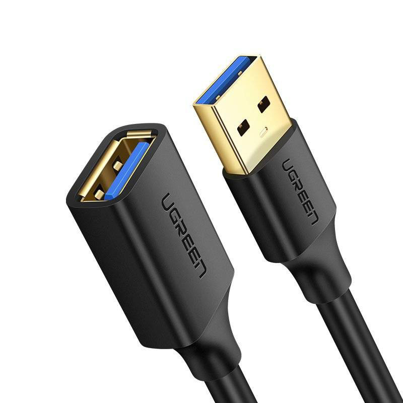 Obrazek Ugreen kabel przewód przedłużacz przejściówka USB 3.0 żeński - męski 1,5m