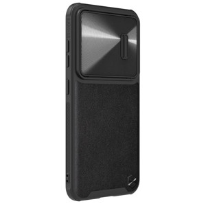 Obrazek NILLKIN CAMSHIELD LEATHER S SAMSUNG S23 BLACK / CZARNY