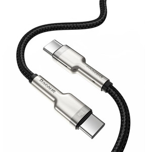 Obrazek KABEL BASEUS CAFULE TYPE-C TO TYPE-C 100W 2M BLACK