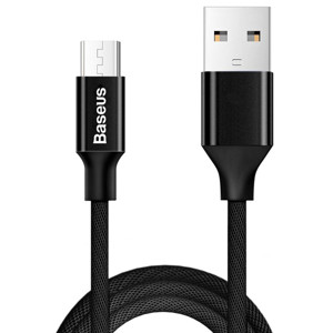 Obrazek KABEL BASEUS YIVEN MICRO USB BLACK 1.5M