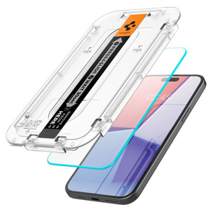 Obrazek SPIGEN GLAS.TR EZ FIT IPHONE 15 PLUS + ADAPTER