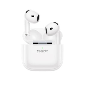 Obrazek Yesido Słuchawki TWS31 Bluetooth 5.4 300mAh, WHITE / BIAŁY