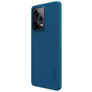 Obrazek NILLKIN super frosted shield XIAOMI REDMI NOTE 12 PRO 5G/POCO X5 PRO 5G, PEACOCK BLUE