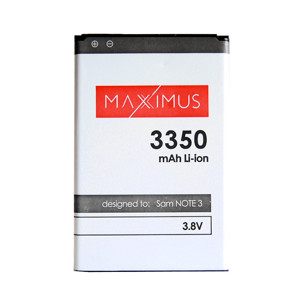 Obrazek Bateria MAXXIMUS Samsung NOTE 3 3350 MAH B800BE